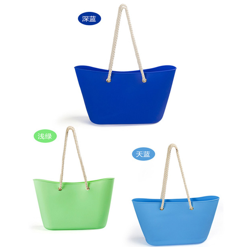 硅膠手提包，硅膠沙灘包廠家定制